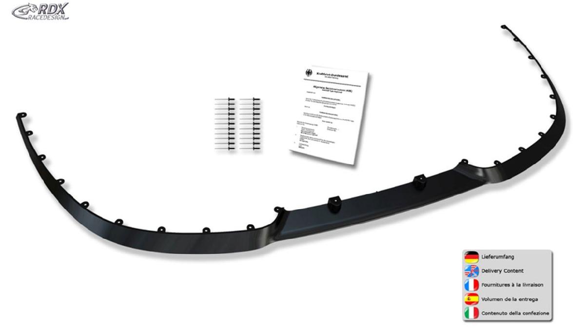 RDX+Cup+2.0+Spoiler+avant+universel+-+Flexible+-+Noir+%28PU%29